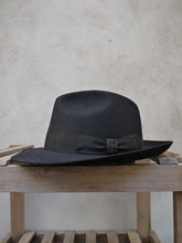 Load image into Gallery viewer, Brompton Trilby Hat (Black)