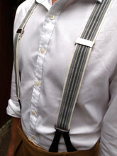 Load image into Gallery viewer, Trouser Braces (Blue-Grey)