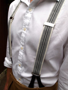 Trouser Braces (Blue-Grey)