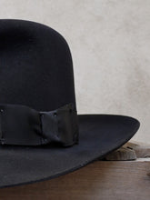 Load image into Gallery viewer, Poet Trilby Hat (Black)