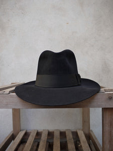 Poet Trilby Hat (Black)