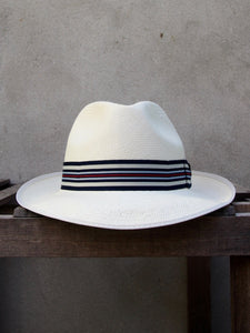 Superfine Regimental Panama Hat 'Home Counties'