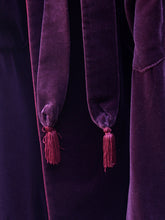 Load image into Gallery viewer, Dressing Robe | Velvet (Burgundy)