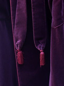 Dressing Robe | Velvet (Burgundy)