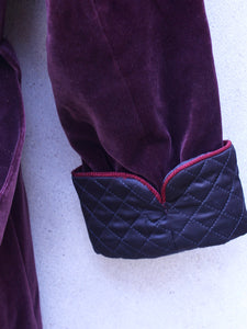 Dressing Robe | Velvet (Burgundy)