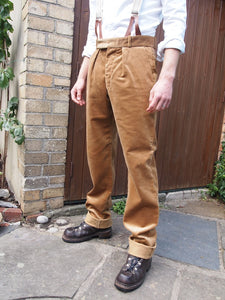 Fishtail Trousers | Corduroy (Fawn)