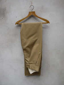 Fishtail Trousers | Cotton Drill (Khaki)