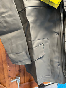Guy Cotten green 100% Waterproof Coat, fishing gardening outdoors colour Green 'Isoder'
