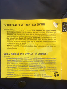 Guy Cotten 100% Waterproof Coat, fishing gardening outdoors colour Blue 'Isoder'