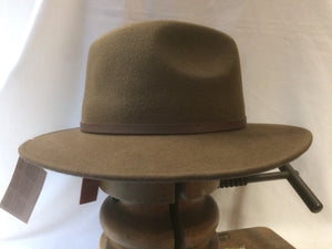 Christys' Crushable Safari in sable brown 3" brim