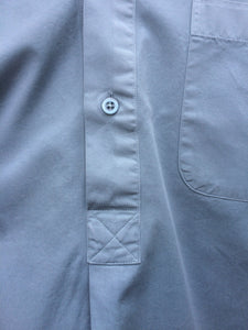 Work Shirt (Soft Sky) 100% Cotton Pullover work shirt 'Vintage Pattern'