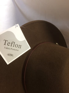 Christys' Crushable Safari in sable brown 3" brim