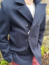 Load image into Gallery viewer, Pea Coat | Galion (Navy)