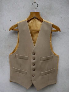 Wool Waistcoat (Camel)