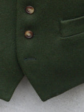 Load image into Gallery viewer, Wool Waistcoat (Forest)