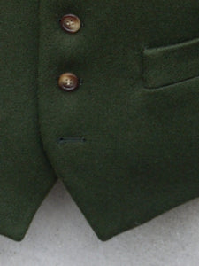 Wool Waistcoat (Forest)