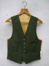 Load image into Gallery viewer, Wool Waistcoat (Forest)