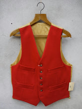 Load image into Gallery viewer, Wool Waistcoat (Poppy)
