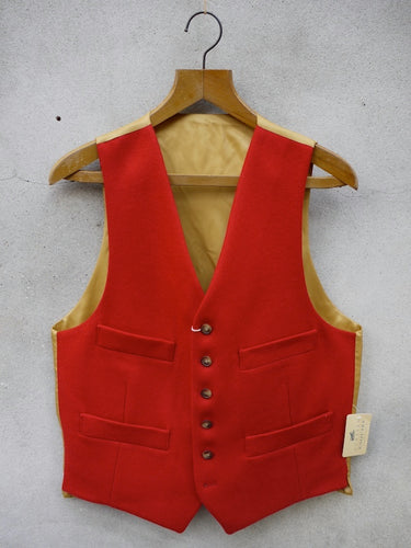 Wool Waistcoat (Poppy)