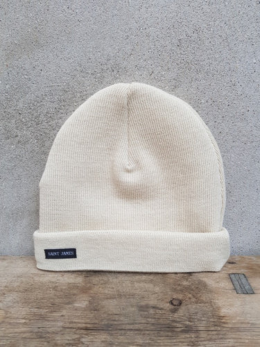 Sailors Knit Hat (Cream) Unis A by Saint James