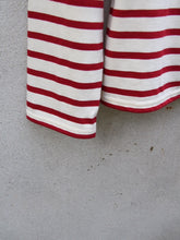 Load image into Gallery viewer, Breton Top | Minquiers Moderne (Red)