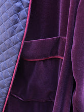 Load image into Gallery viewer, Dressing Robe | Velvet (Burgundy)