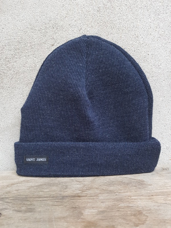 Sailors Knit Hat (Blue Chine) Unis A by Saint James