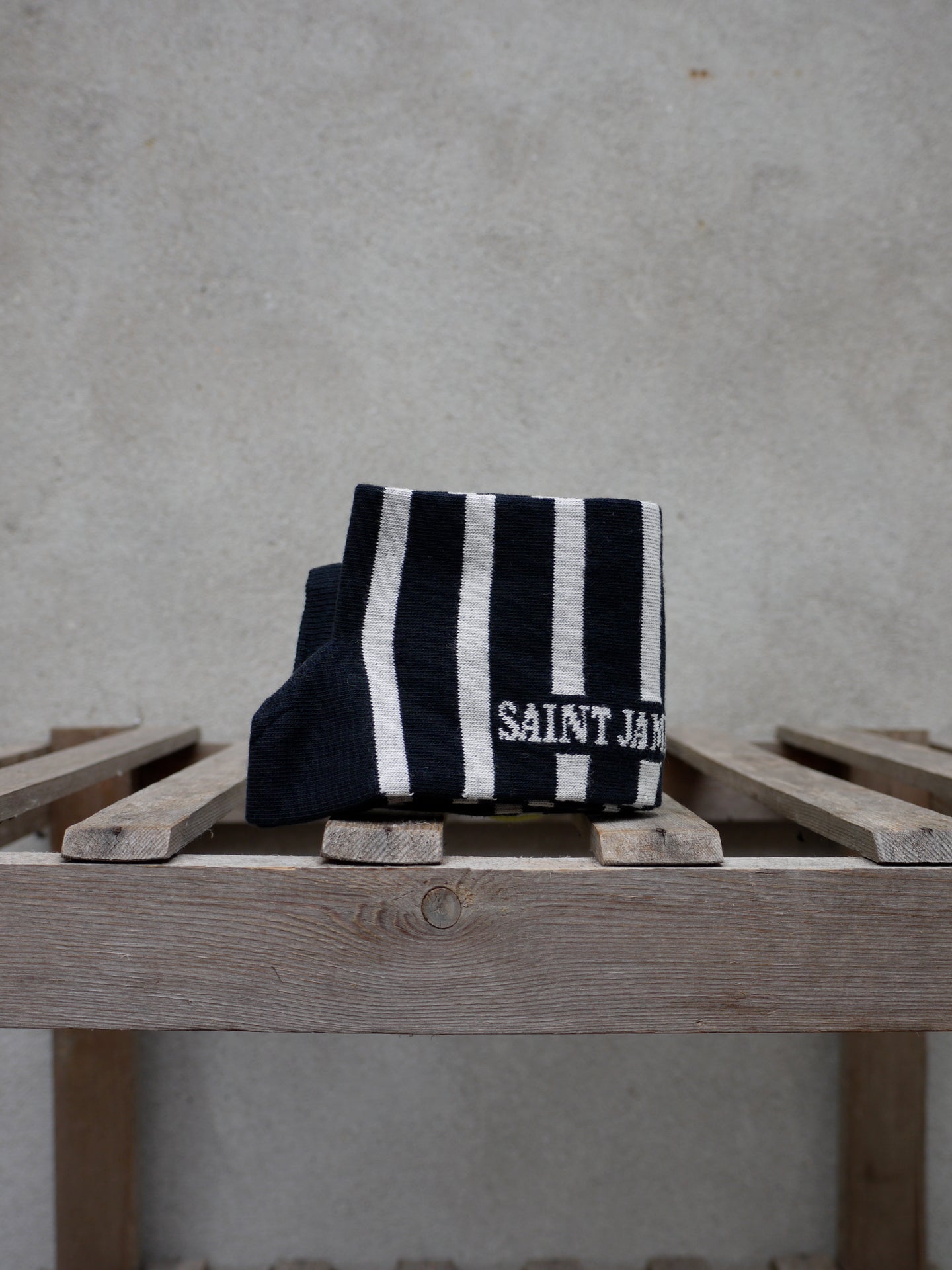 Stripey Socks (Navy)