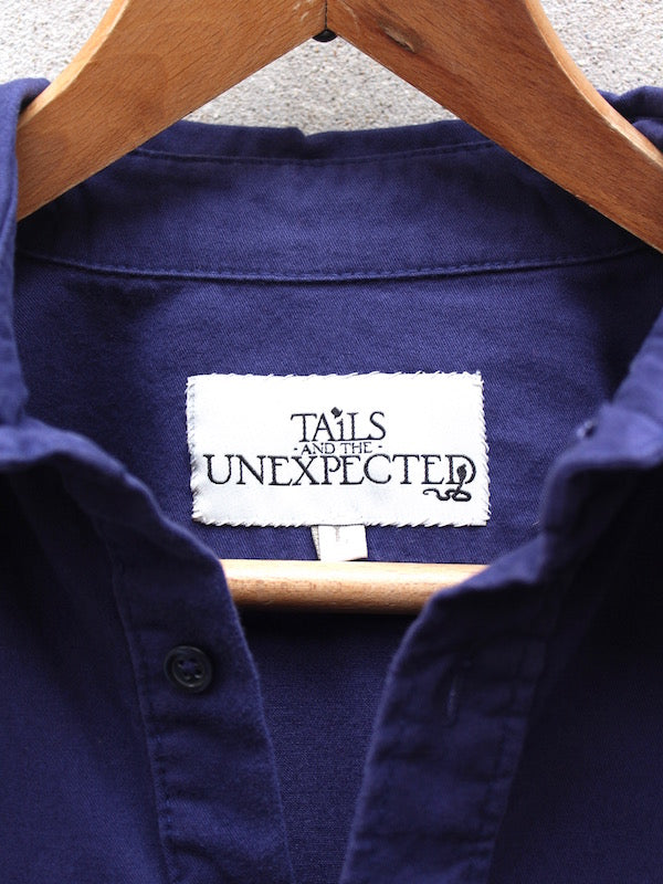 navy blue mechanic shirt