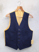 Load image into Gallery viewer, Wool Waistcoat (Blue)