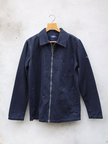 Zephyr Cotton Drill Jacket (Navy)